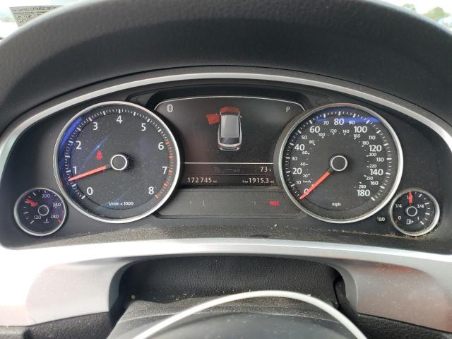 WVGEF9BP3FD006827 - 2015 VOLKSWAGEN TOUAREG V6 GRAY photo 9