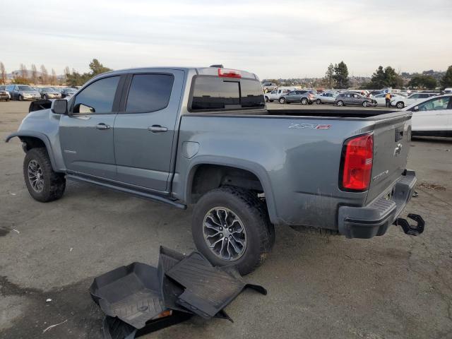 1GCGTEEN7K1282433 - 2019 CHEVROLET COLORADO ZR2 GRAY photo 2