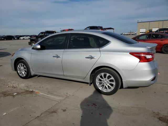 3N1AB7AP7KY309818 - 2019 NISSAN SENTRA S SILVER photo 2