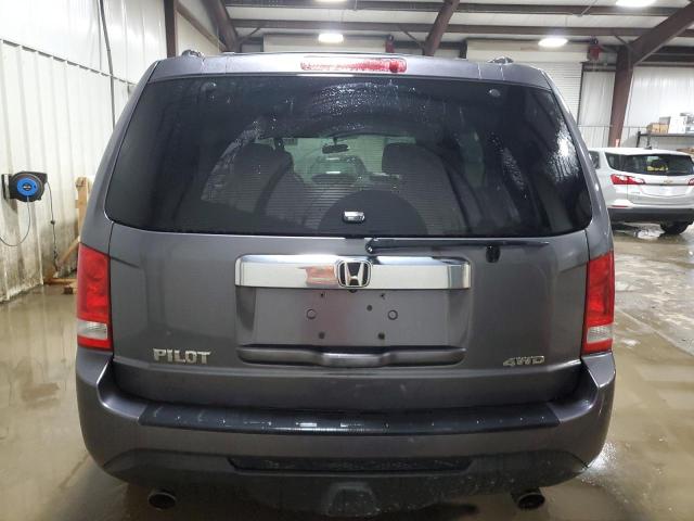 5FNYF4H49FB016921 - 2015 HONDA PILOT EX GRAY photo 6