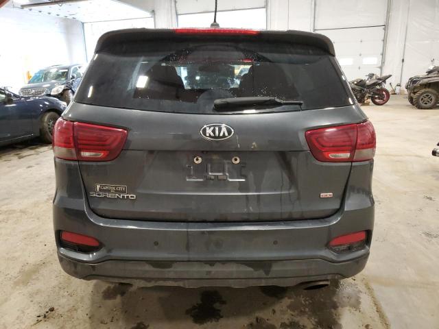 5XYPGDA37LG640585 - 2020 KIA SORENTO L CHARCOAL photo 6