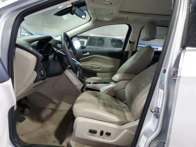 1FMCU9H91DUA73509 - 2013 FORD ESCAPE SEL SILVER photo 7