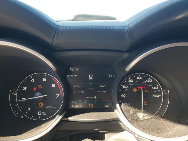 ZASPAKBN3N7D41558 - 2022 ALFA ROMEO STELVIO TI WHITE photo 9