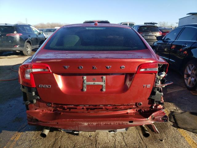 YV1622FS6C2102592 - 2012 VOLVO S60 T5 RED photo 6