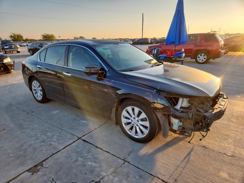 1HGCR2F80FA010804 - 2015 HONDA ACCORD EXL BLACK photo 3