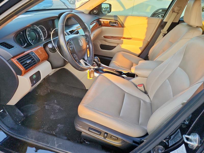 1HGCR2F80FA010804 - 2015 HONDA ACCORD EXL BLACK photo 5