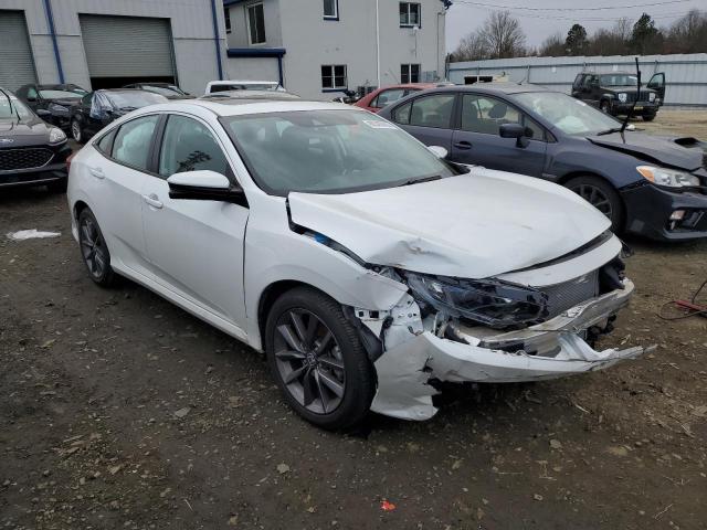 19XFC1F36LE201910 - 2020 HONDA CIVIC EX WHITE photo 4