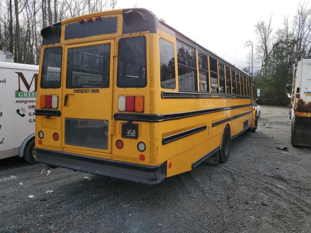 4UZABRDJ78CZ14953 - 2008 FREIGHTLINER CHASSIS B2B YELLOW photo 4