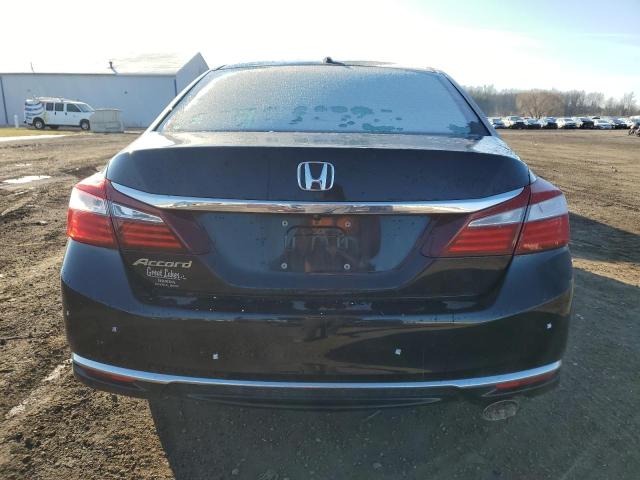 1HGCR2F00GA012628 - 2016 HONDA ACCORD EX BLACK photo 6