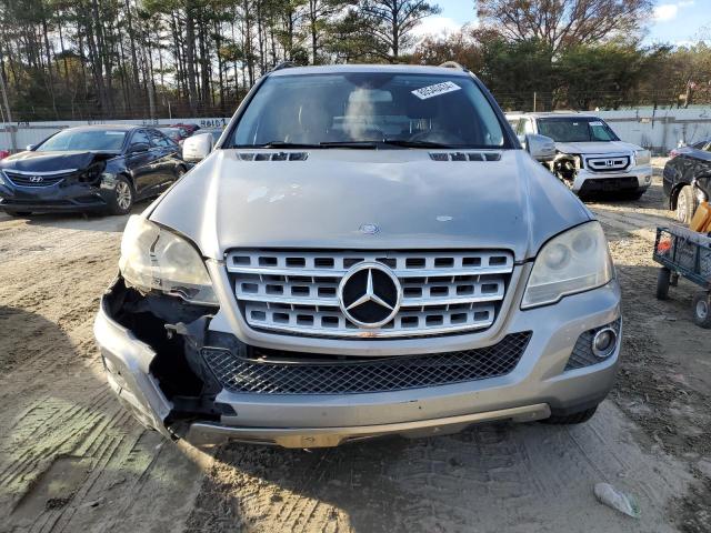 4JGBB8GB2BA659568 - 2011 MERCEDES-BENZ ML 350 4MATIC SILVER photo 5