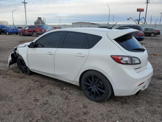JM1BL1L44C1698356 - 2012 MAZDA SPEED 3 WHITE photo 2