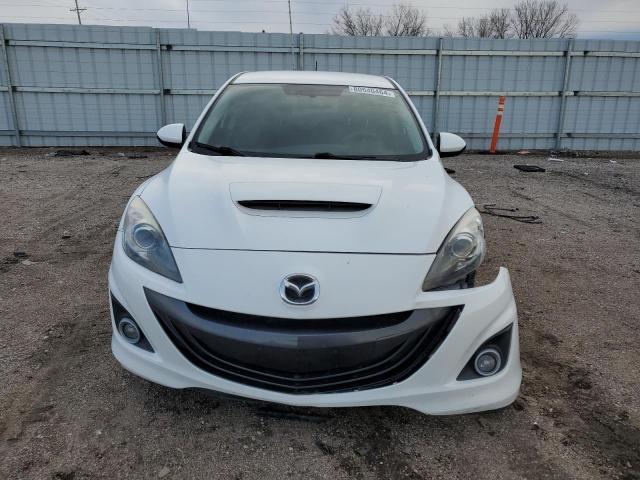 JM1BL1L44C1698356 - 2012 MAZDA SPEED 3 WHITE photo 5