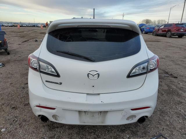 JM1BL1L44C1698356 - 2012 MAZDA SPEED 3 WHITE photo 6