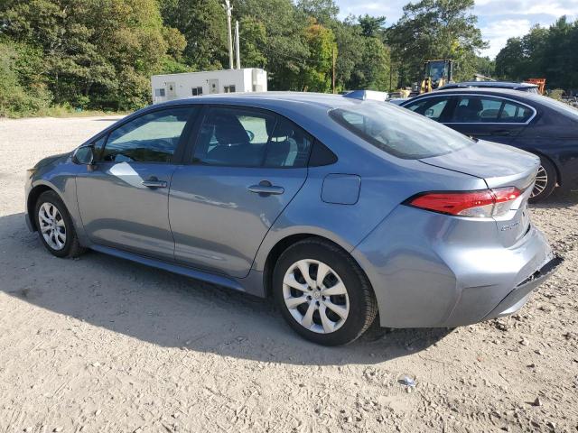 5YFEPMAEXMP234242 - 2021 TOYOTA COROLLA LE BLUE photo 2