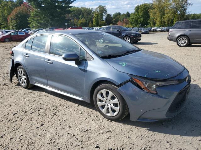5YFEPMAEXMP234242 - 2021 TOYOTA COROLLA LE BLUE photo 4