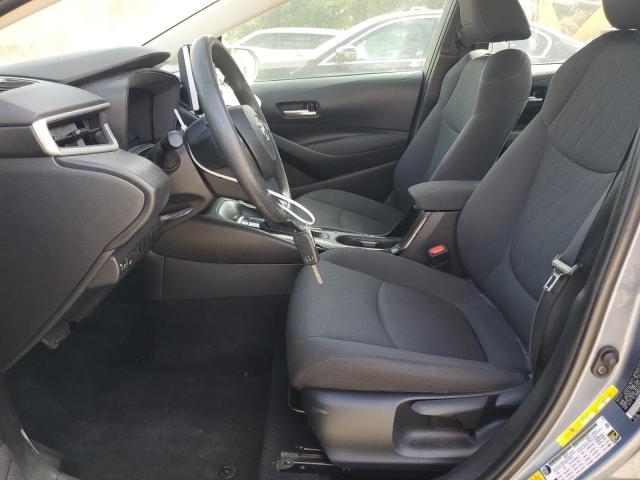 5YFEPMAEXMP234242 - 2021 TOYOTA COROLLA LE BLUE photo 7