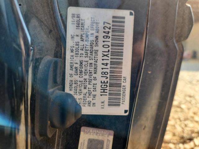 1HGEJ8141XL019427 - 1999 HONDA CIVIC EX BLACK photo 13