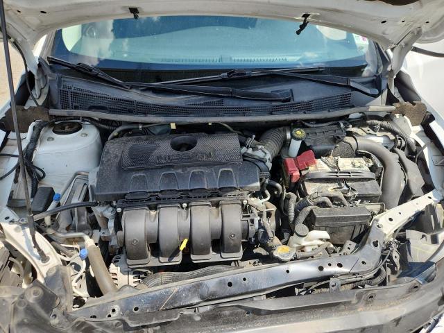 3N1AB7APXKY412974 - 2019 NISSAN SENTRA S WHITE photo 11