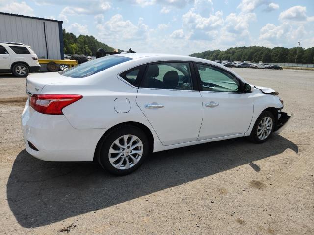 3N1AB7APXKY412974 - 2019 NISSAN SENTRA S WHITE photo 3