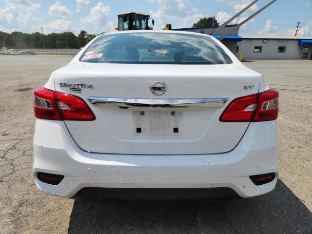 3N1AB7APXKY412974 - 2019 NISSAN SENTRA S WHITE photo 6