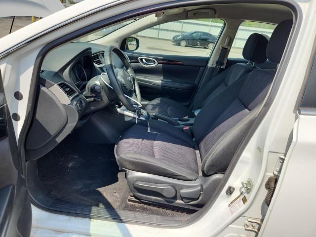 3N1AB7APXKY412974 - 2019 NISSAN SENTRA S WHITE photo 7