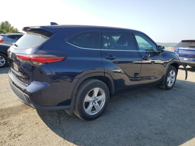 5TDCZRBH5MS532163 - 2021 TOYOTA HIGHLANDER L BLUE photo 3