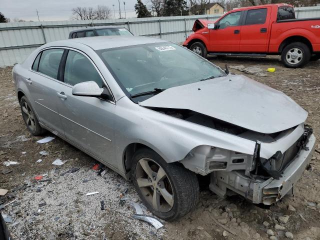 1G1ZC5EU4BF279825 - 2011 CHEVROLET MALIBU 1LT SILVER photo 4