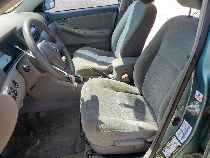 1NXBR30E16Z617772 - 2006 TOYOTA COROLLA CE GREEN photo 7