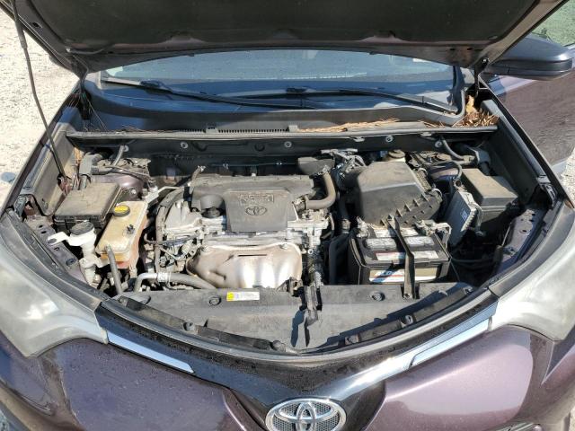 2T3ZFREV3GW292697 - 2016 TOYOTA RAV4 LE PURPLE photo 12