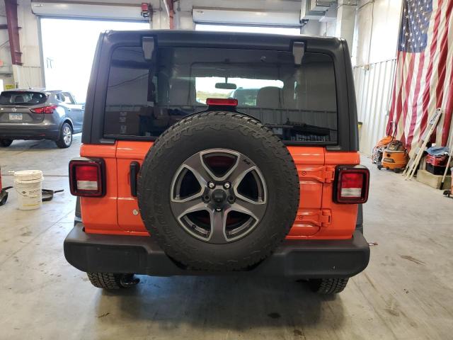 1C4GJXAG0KW582763 - 2019 JEEP WRANGLER SPORT ORANGE photo 6