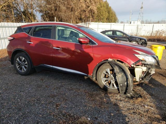 5N1AZ2MH9FN270163 - 2015 NISSAN MURANO S RED photo 4