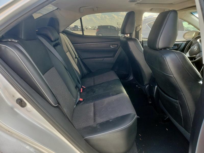 2T1BURHE1GC732039 - 2016 TOYOTA COROLLA L SILVER photo 10