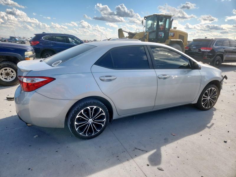 2T1BURHE1GC732039 - 2016 TOYOTA COROLLA L SILVER photo 3