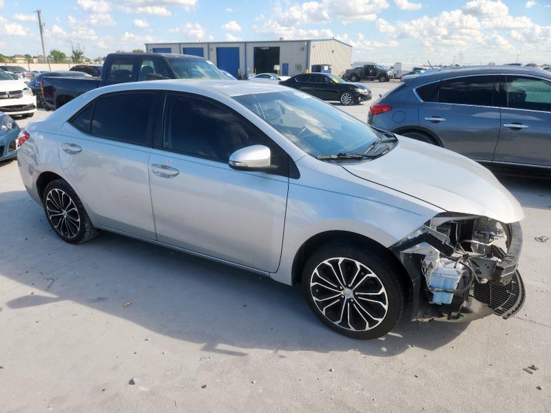 2T1BURHE1GC732039 - 2016 TOYOTA COROLLA L SILVER photo 4