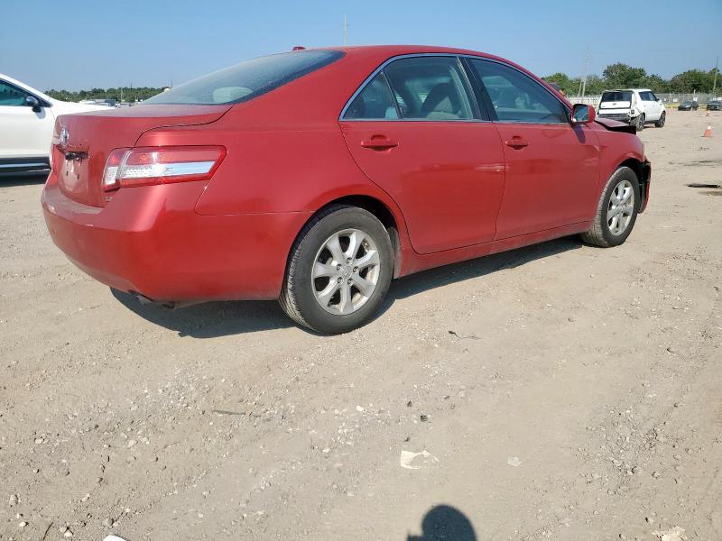 4T4BF3EKXBR152691 - 2011 TOYOTA CAMRY BASE RED photo 3