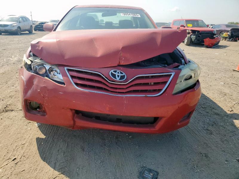 4T4BF3EKXBR152691 - 2011 TOYOTA CAMRY BASE RED photo 5