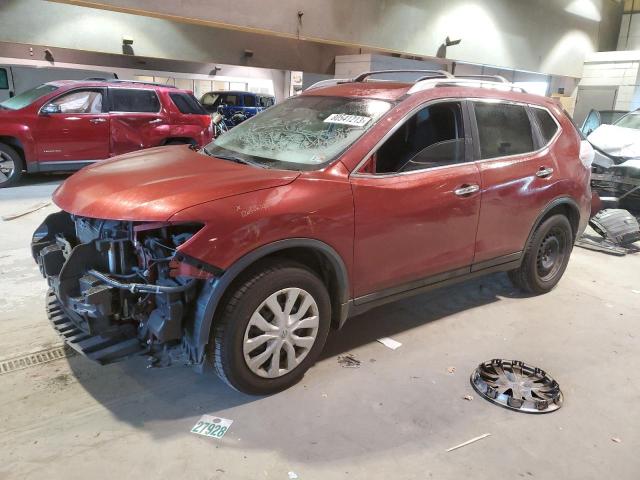 5N1AT2MT7GC862230 - 2016 NISSAN ROGUE S BURGUNDY photo 1