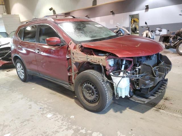 5N1AT2MT7GC862230 - 2016 NISSAN ROGUE S BURGUNDY photo 4