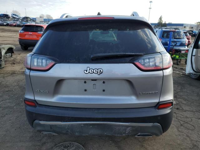 1C4PJMDX7KD166179 - 2019 JEEP CHEROKEE LIMITED SILVER photo 6