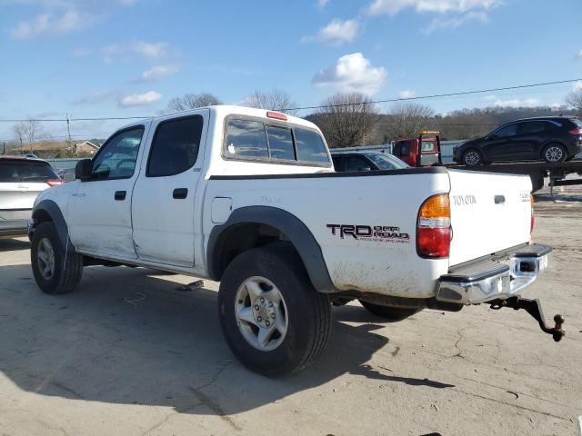 5TEGN92N34Z357787 - 2004 TOYOTA TACOMA DOUBLE CAB PRERUNNER WHITE photo 2
