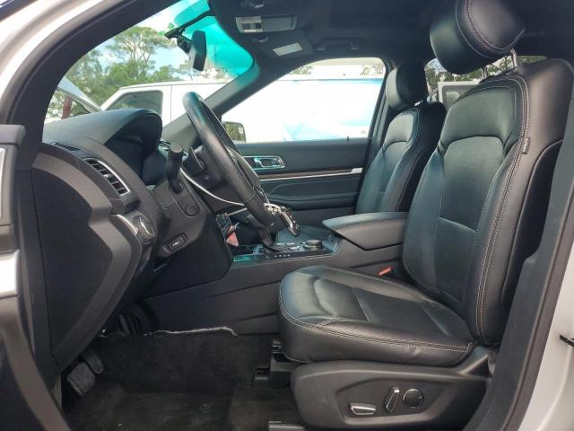 1FM5K8F82HGB79426 - 2017 FORD EXPLORER LIMITED SILVER photo 7