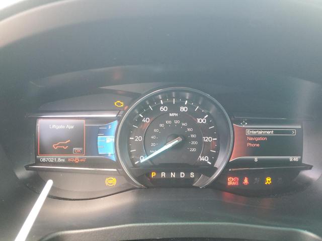 1FM5K8F82HGB79426 - 2017 FORD EXPLORER LIMITED SILVER photo 9