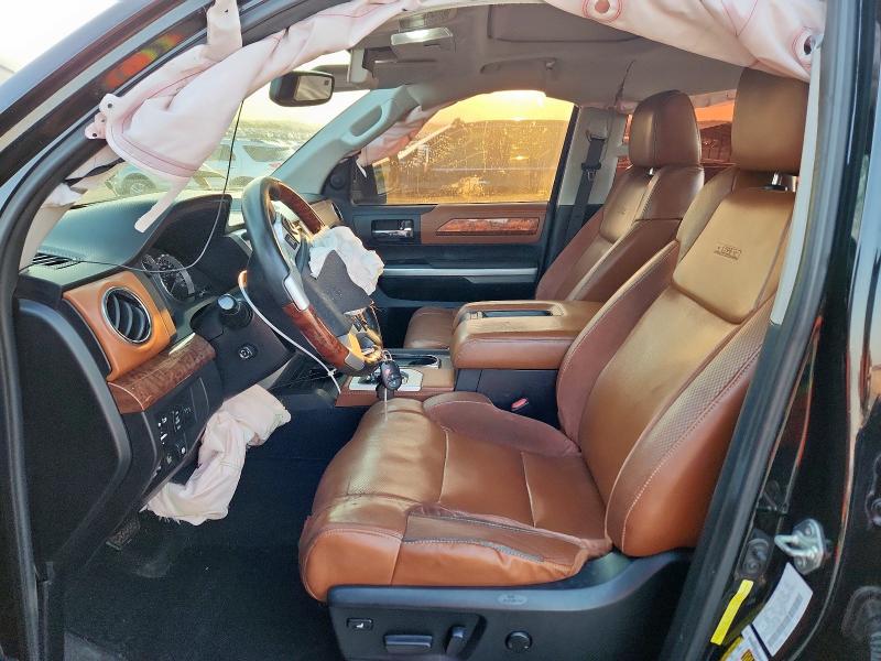 5TFGY5F11EX164893 - 2014 TOYOTA TUNDRA CREWMAX PLATINUM BLACK photo 7