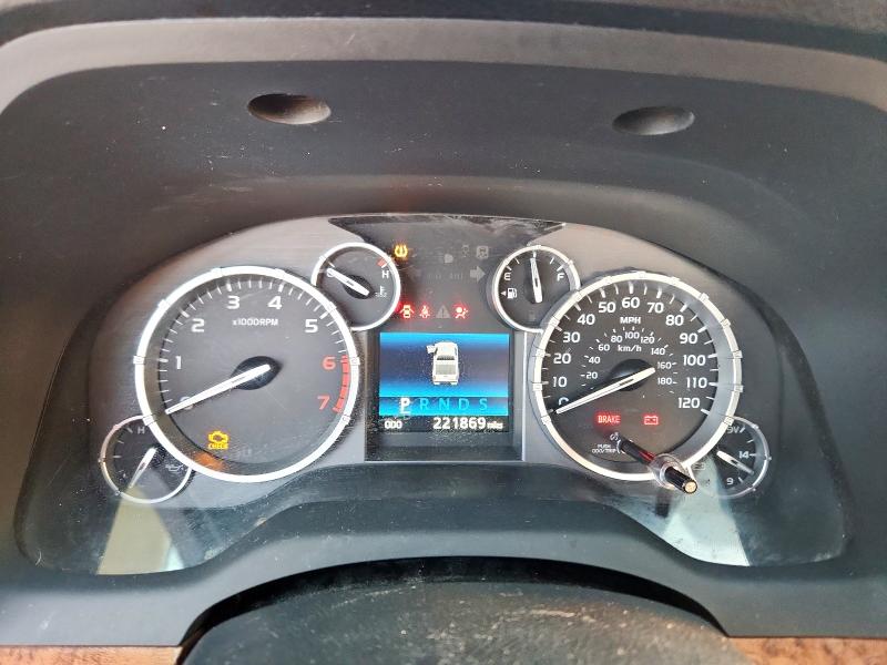 5TFGY5F11EX164893 - 2014 TOYOTA TUNDRA CREWMAX PLATINUM BLACK photo 9