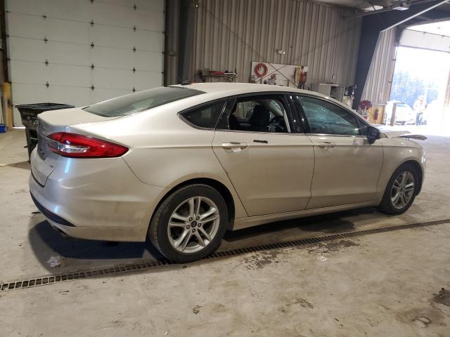 3FA6P0H78JR176017 - 2018 FORD FUSION SE BEIGE photo 3