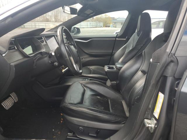 5YJSA1E43GF136321 - 2016 TESLA MODEL S GRAY photo 7