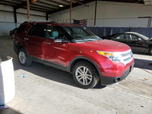 1FM5K8D88FGC01333 - 2015 FORD EXPLORER XLT RED photo 4