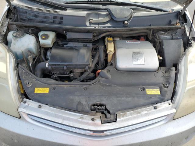 JTDKB20U693482700 - 2009 TOYOTA PRIUS SILVER photo 11