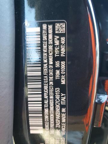 ZASPAKBN5K7C49153 - 2019 ALFA ROMEO STELVIO TI CHARCOAL photo 12