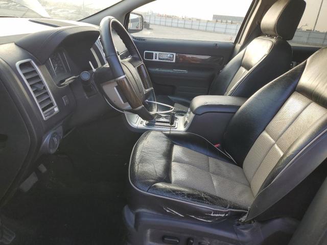2LMDU88C69BJ11036 - 2009 LINCOLN MKX BLACK photo 7